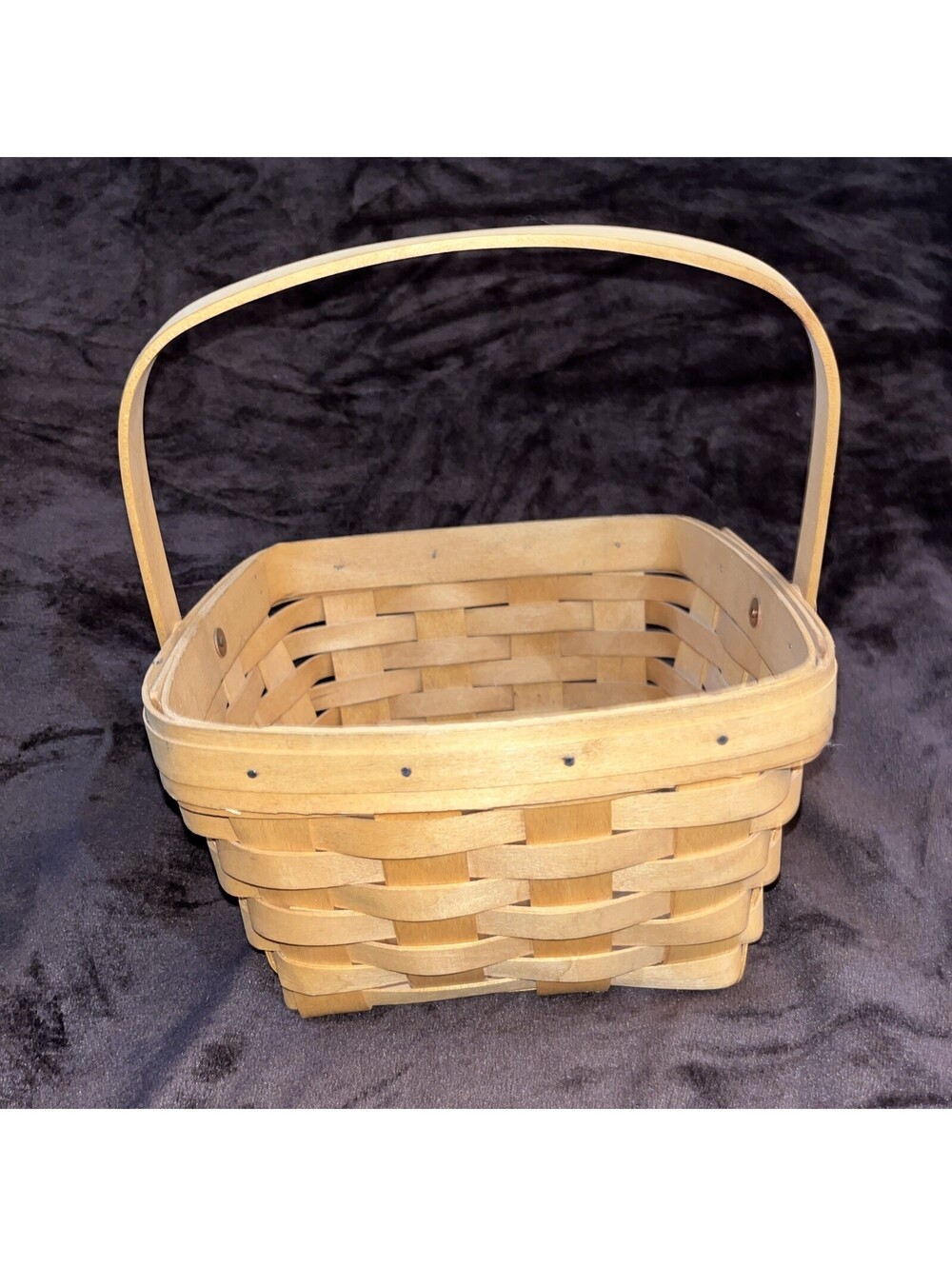 Longaberger Basket 9” x 5” with Handle